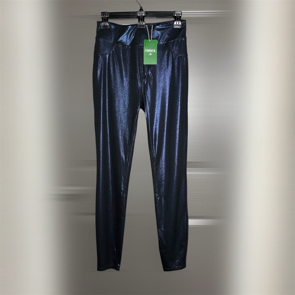 HALARA New SoftlyZero Shiny Midnight Pocket Work Leggings M